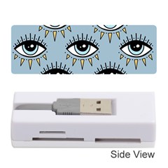 Eyes Pattern Memory Card Reader (stick) by Valentinaart