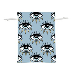 Eyes Pattern Lightweight Drawstring Pouch (s)