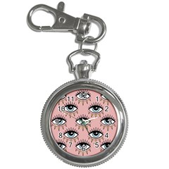 Eyes Pattern Key Chain Watches by Valentinaart