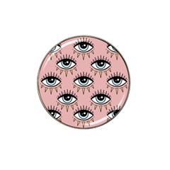 Eyes Pattern Hat Clip Ball Marker by Valentinaart