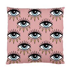 Eyes Pattern Standard Cushion Case (one Side) by Valentinaart