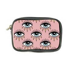 Eyes Pattern Coin Purse by Valentinaart