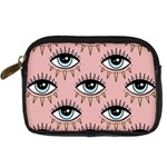 Eyes pattern Digital Camera Leather Case Front