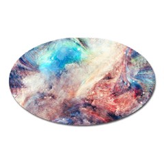 Abstract painting Oval Magnet