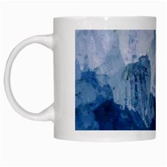 Blue ocean White Mugs