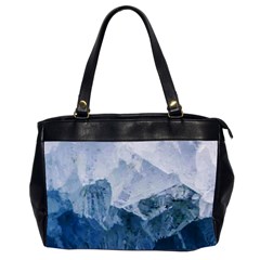 Blue ocean Oversize Office Handbag (2 Sides)