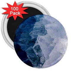 Blue mountains 3  Magnets (100 pack)