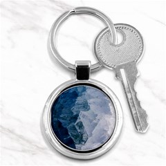 Blue mountains Key Chain (Round)