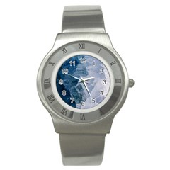 Blue mountains Stainless Steel Watch