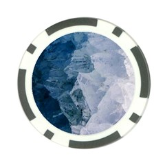 Blue mountains Poker Chip Card Guard