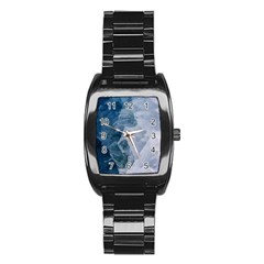 Blue mountains Stainless Steel Barrel Watch