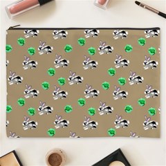 Bunnies Pattern Cosmetic Bag (xxxl) by bloomingvinedesign