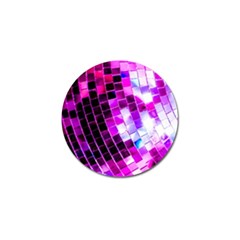 Purple Disco Ball Golf Ball Marker (4 Pack) by essentialimage