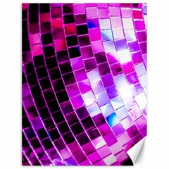 Purple Disco Ball Canvas 18  X 24  by essentialimage