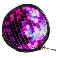 Purple Disco Ball Mini Makeup Bag by essentialimage