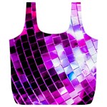 Purple Disco Ball Full Print Recycle Bag (XL) Back