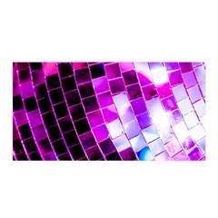 Purple Disco Ball Satin Wrap by essentialimage