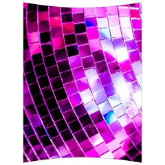 Purple Disco Ball Back Support Cushion by essentialimage