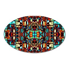 New Arrivals-a-17 Oval Magnet by ArtworkByPatrick