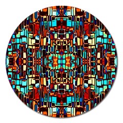 New Arrivals-a-17 Magnet 5  (round) by ArtworkByPatrick