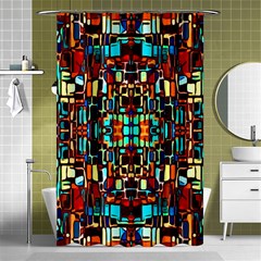 New Arrivals-a-17 Shower Curtain 48  X 72  (small)  by ArtworkByPatrick