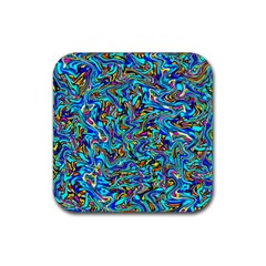 New Arrivals-a-9-10 Rubber Coaster (square)  by ArtworkByPatrick