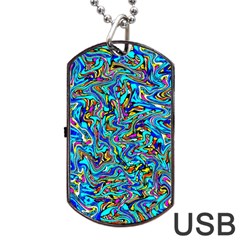 New Arrivals-a-9-10 Dog Tag Usb Flash (one Side) by ArtworkByPatrick