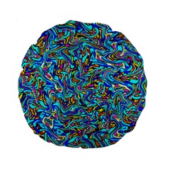 New Arrivals-a-9-10 Standard 15  Premium Flano Round Cushions by ArtworkByPatrick