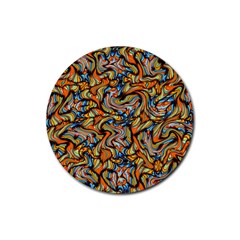 New Arrivals-a-9-20 Rubber Coaster (round)  by ArtworkByPatrick