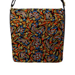 New Arrivals-a-9-20 Flap Closure Messenger Bag (l) by ArtworkByPatrick