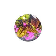 Coleus & Petunia Golf Ball Marker (4 Pack) by Riverwoman