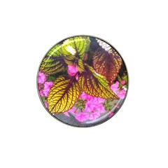 Coleus & Petunia Hat Clip Ball Marker (10 Pack) by Riverwoman