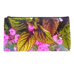 Coleus & Petunia Pencil Cases by Riverwoman