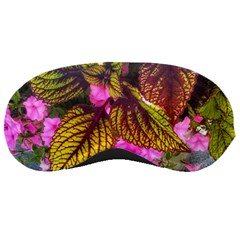 Coleus & Petunia Sleeping Mask by Riverwoman