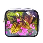 Coleus & Petunia Mini Toiletries Bag (One Side) Front