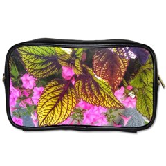 Coleus & Petunia Toiletries Bag (two Sides) by Riverwoman