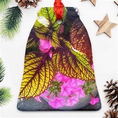 Coleus & Petunia Bell Ornament (two Sides) by Riverwoman