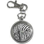 Vector Zebra Stripes Seamless Pattern Key Chain Watches Front