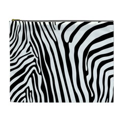 Vector Zebra Stripes Seamless Pattern Cosmetic Bag (xl) by Vaneshart