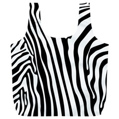 Vector Zebra Stripes Seamless Pattern Full Print Recycle Bag (xl) by Vaneshart