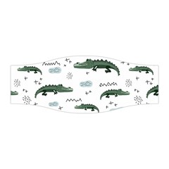 Vector Seamless Pattern With Cute Crocodiles Stretchable Headband