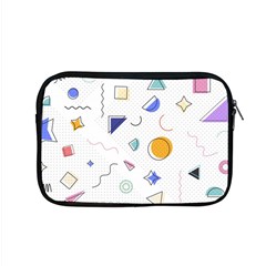 Memphis Pattern With Geometric Shapes Apple Macbook Pro 15  Zipper Case by Vaneshart