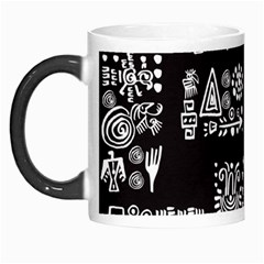 Vector Pattern Design With Tribal Elements Morph Mugs by Vaneshart