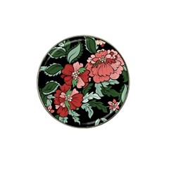 Beautiful Floral Vector Seamless Pattern Hat Clip Ball Marker