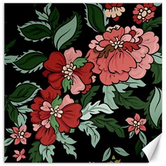 Beautiful Floral Vector Seamless Pattern Canvas 12  X 12 