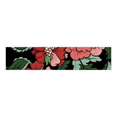 Beautiful Floral Vector Seamless Pattern Velvet Scrunchie