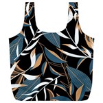 Summer Trend Seamless Background With Bright Tropical Leaves Plants Full Print Recycle Bag (XL) Front