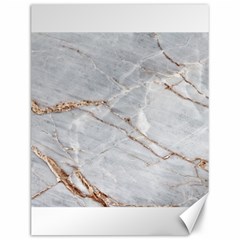 Gray Light Marble Stone Texture Background Canvas 12  X 16  by Vaneshart