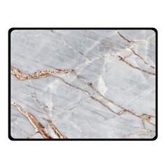 Gray Light Marble Stone Texture Background Fleece Blanket (small) by Vaneshart