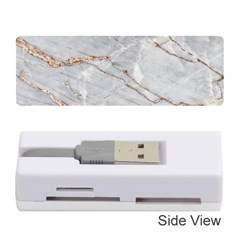 Gray Light Marble Stone Texture Background Memory Card Reader (stick) by Vaneshart